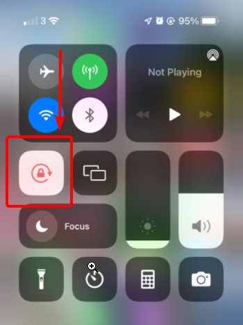 how to rotate screen on iPhone
